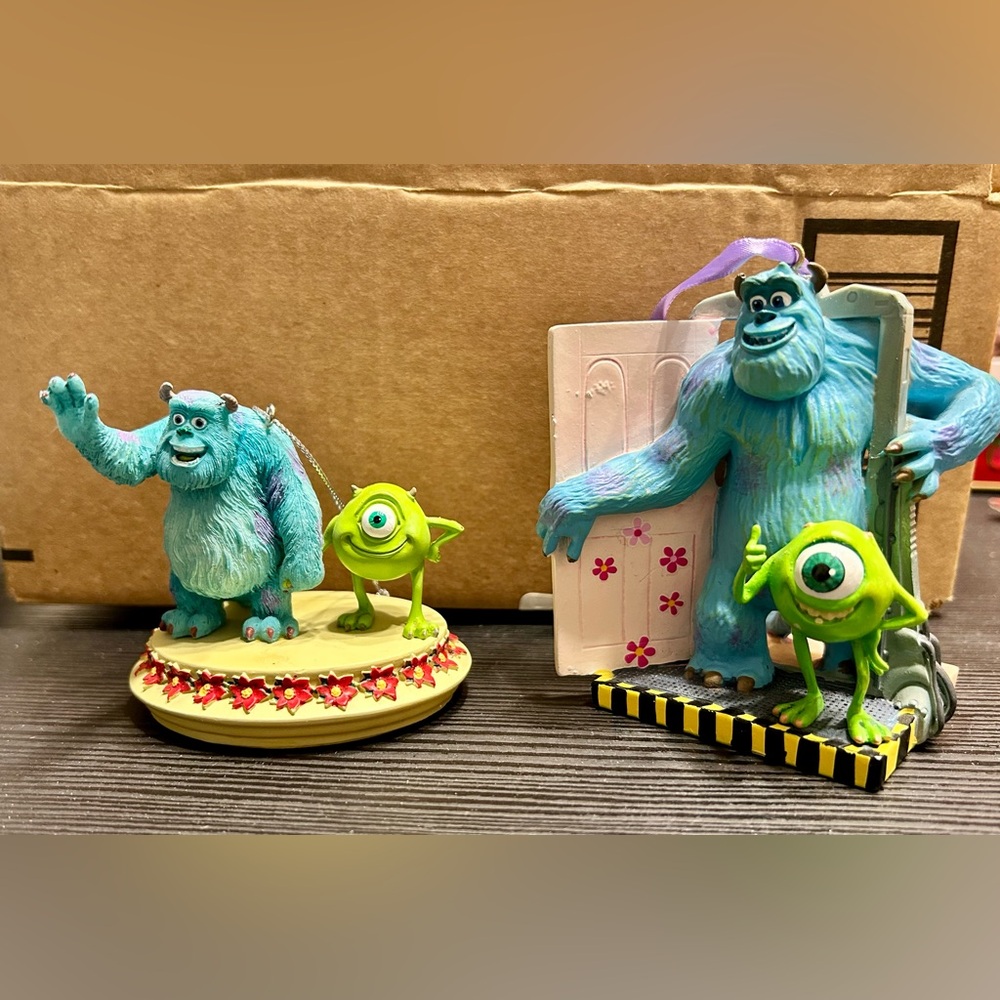 Monsters Inc ornaments